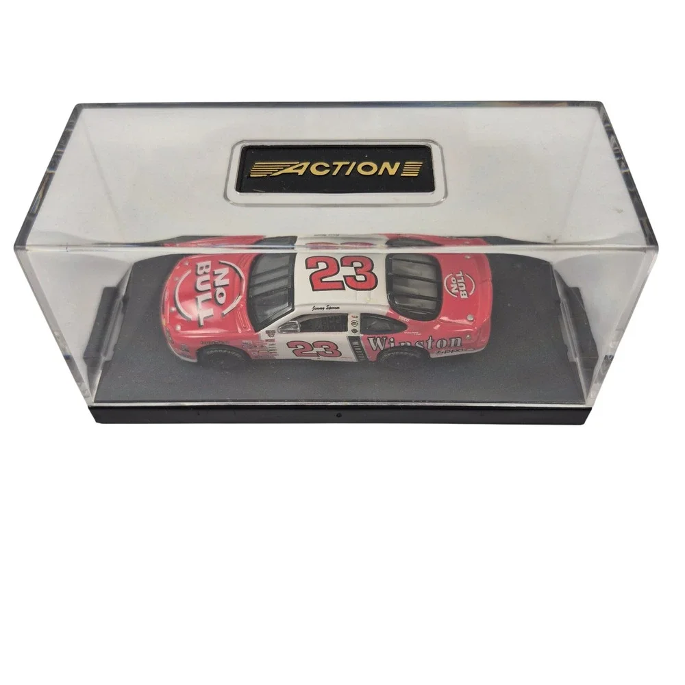 Action Racing 1998 Jimmy Spencer #23 NASCAR Diecast No Bull w/ Case &‎ Box